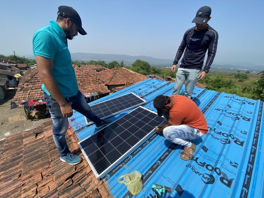 Solar power opens the door to Education for rural children